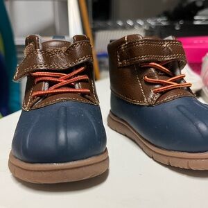 Toddler boy walker boots. Size 4